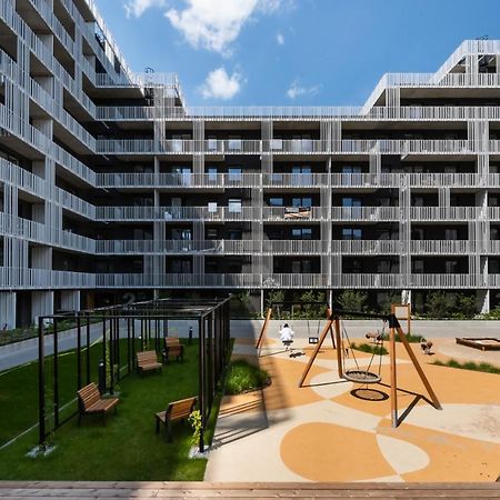 Wola Cosy White Apartment Warszawa Exteriör bild