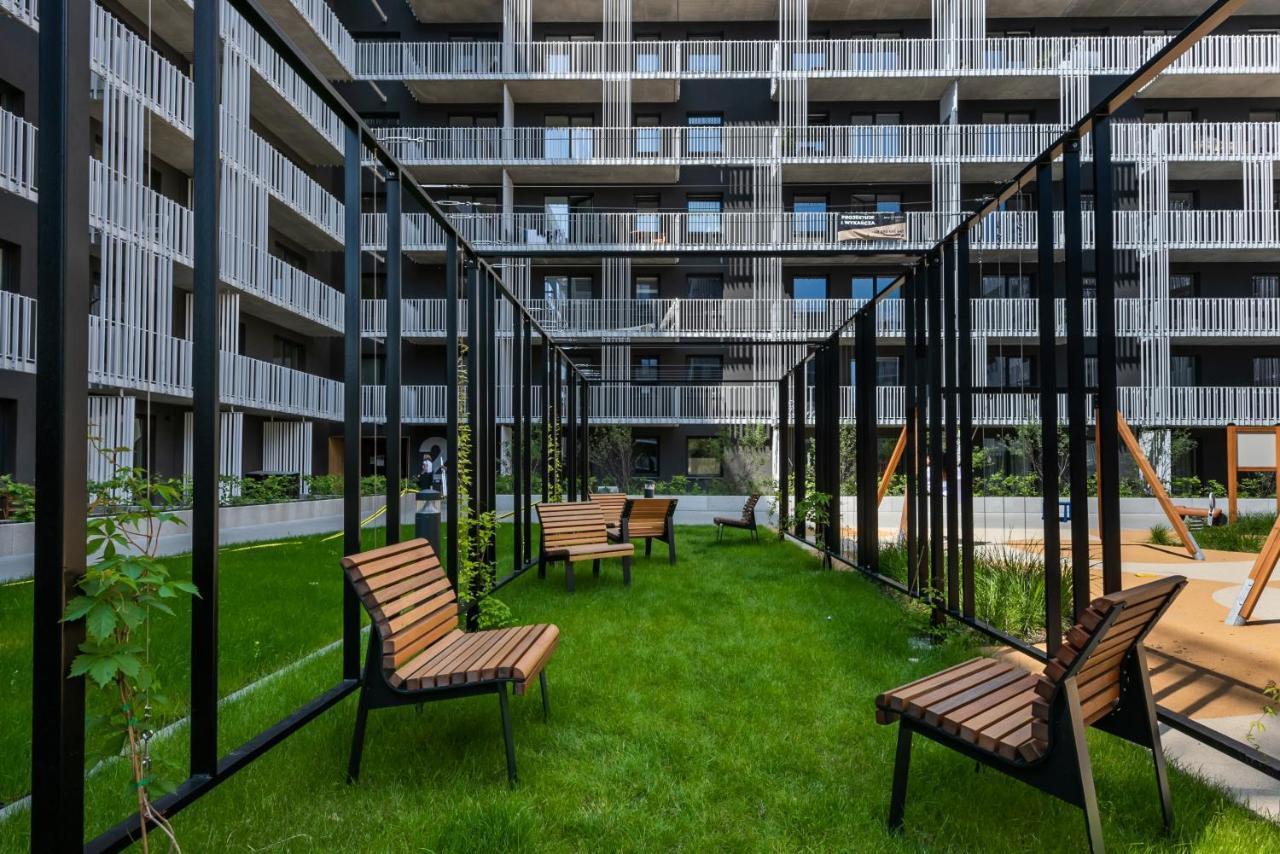 Wola Cosy White Apartment Warszawa Exteriör bild